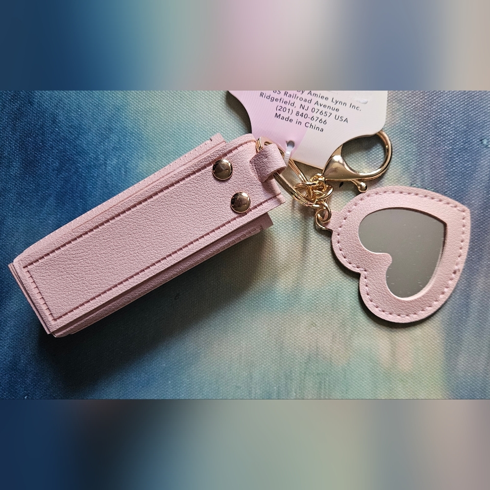 Beauty Balance Pink Mini Cosmetic Case with Mirror NWT - Picture 2 of 5